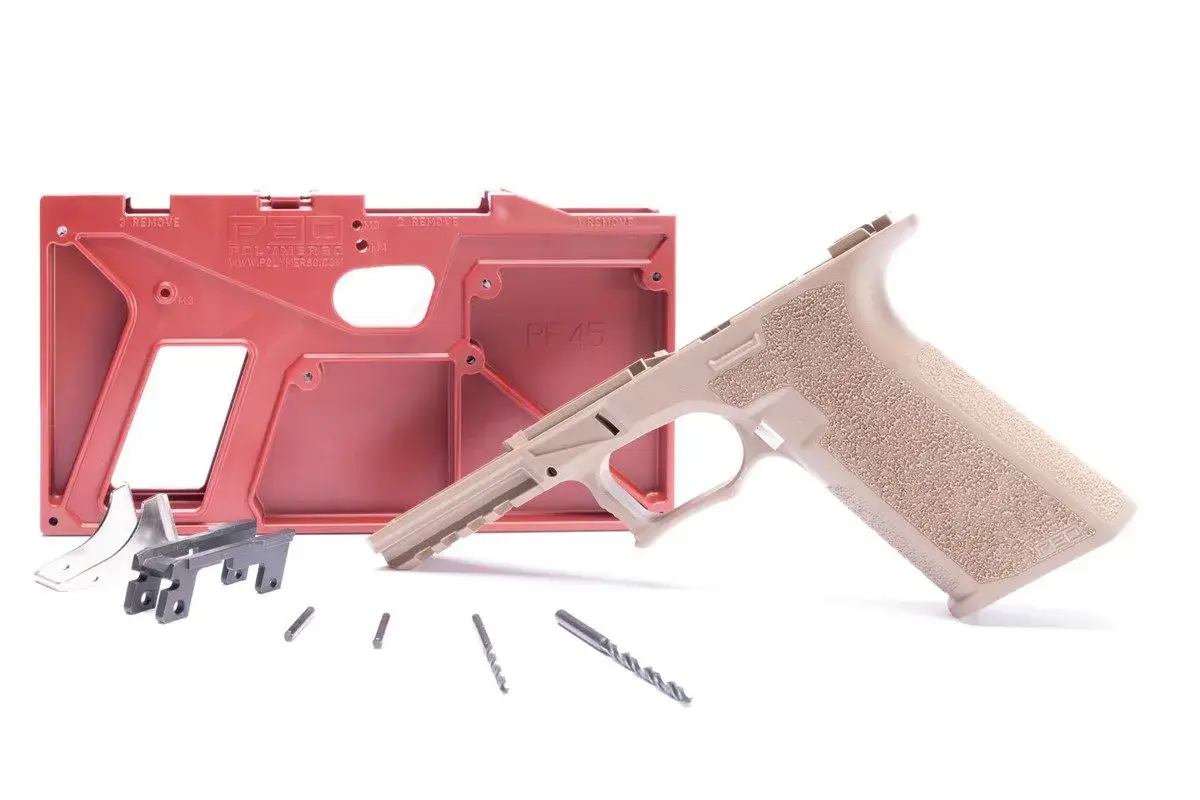 PF45 Large 80% Frame and Jig Kit for Glock 20 / 21